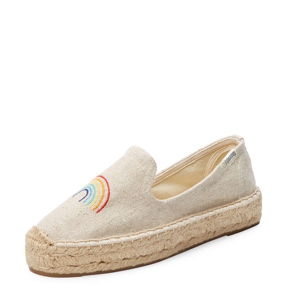 Soludos | Rainbow Embroidered Espadrilles - Picture 4 of 6